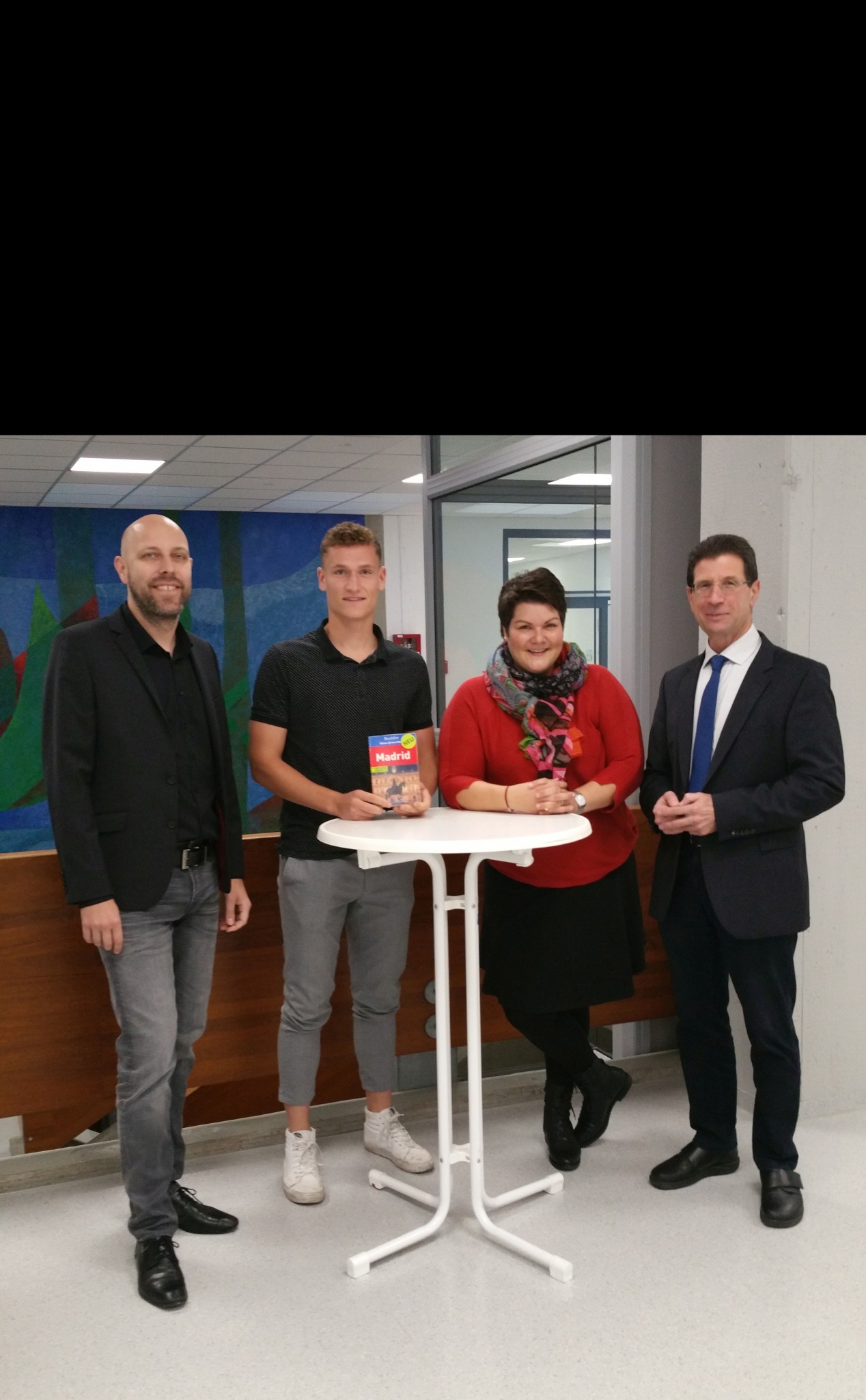 Für 4 Monate während der Ausbildung nach Madrid ...