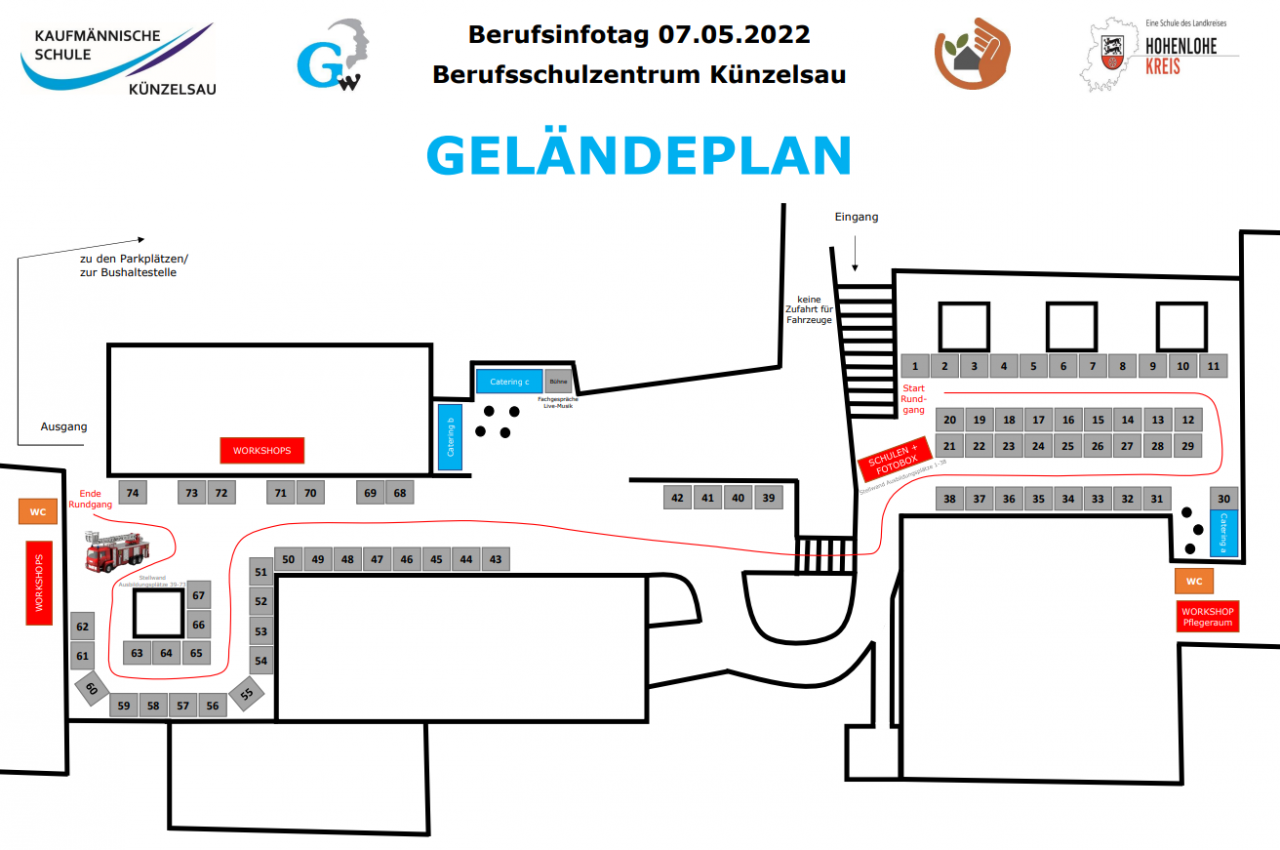Plan BIT Kaufmännische Schule Künzelsau